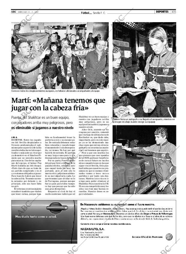 ABC SEVILLA 14-03-2007 página 105