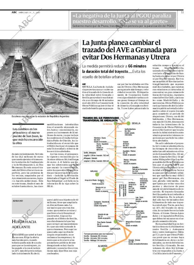 ABC SEVILLA 14-03-2007 página 11