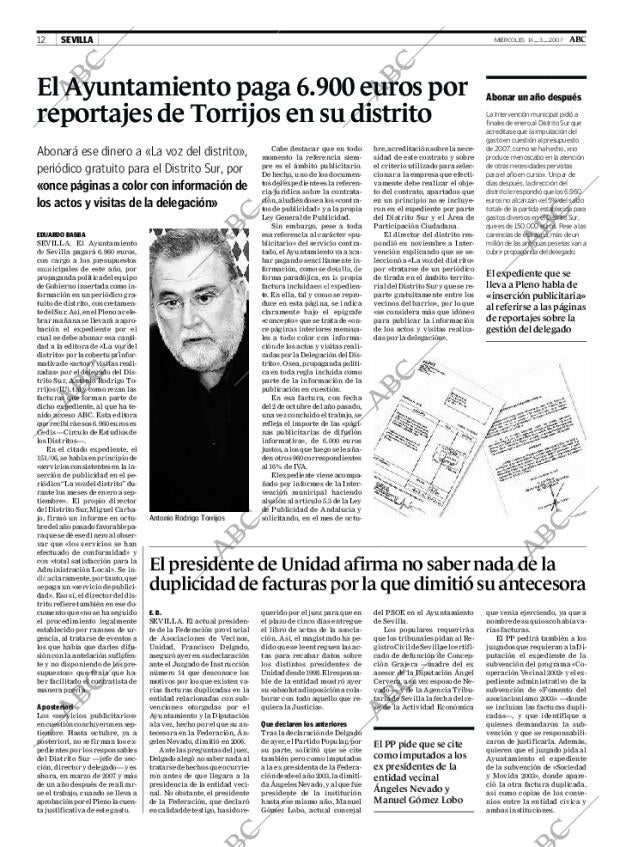ABC SEVILLA 14-03-2007 página 12