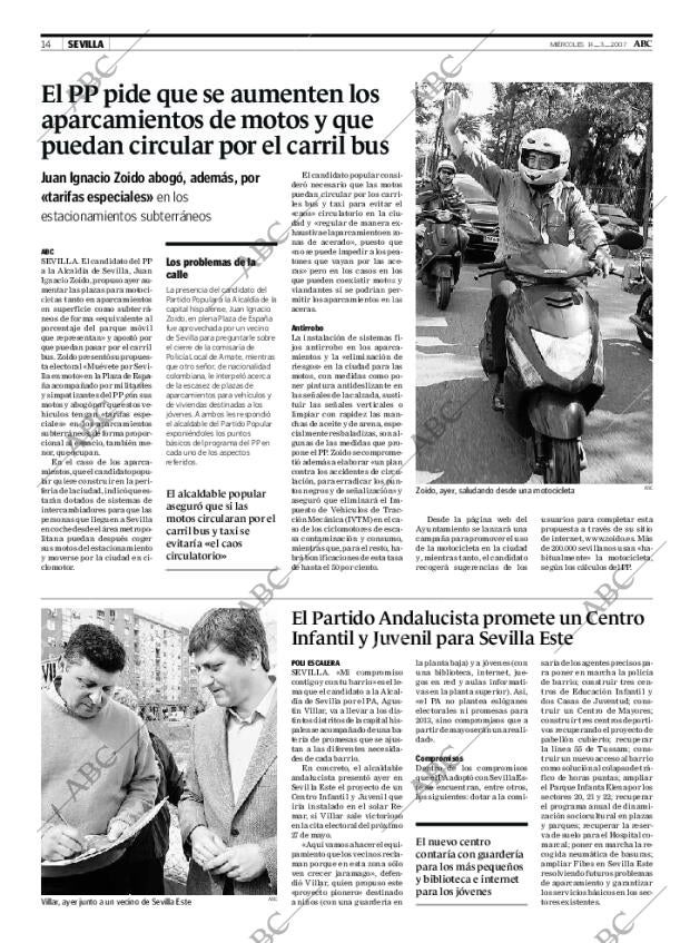 ABC SEVILLA 14-03-2007 página 14