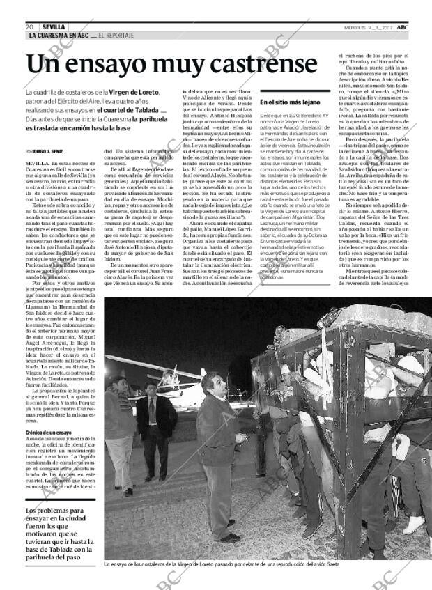 ABC SEVILLA 14-03-2007 página 20
