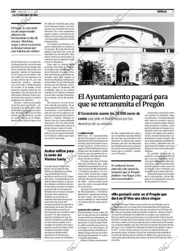 ABC SEVILLA 14-03-2007 página 21