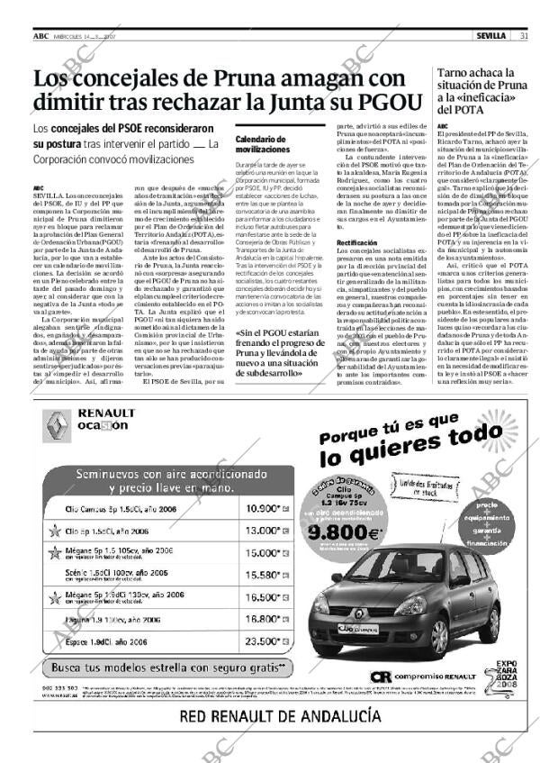 ABC SEVILLA 14-03-2007 página 31
