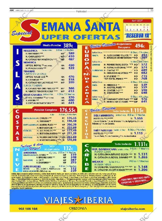 ABC SEVILLA 14-03-2007 página 55