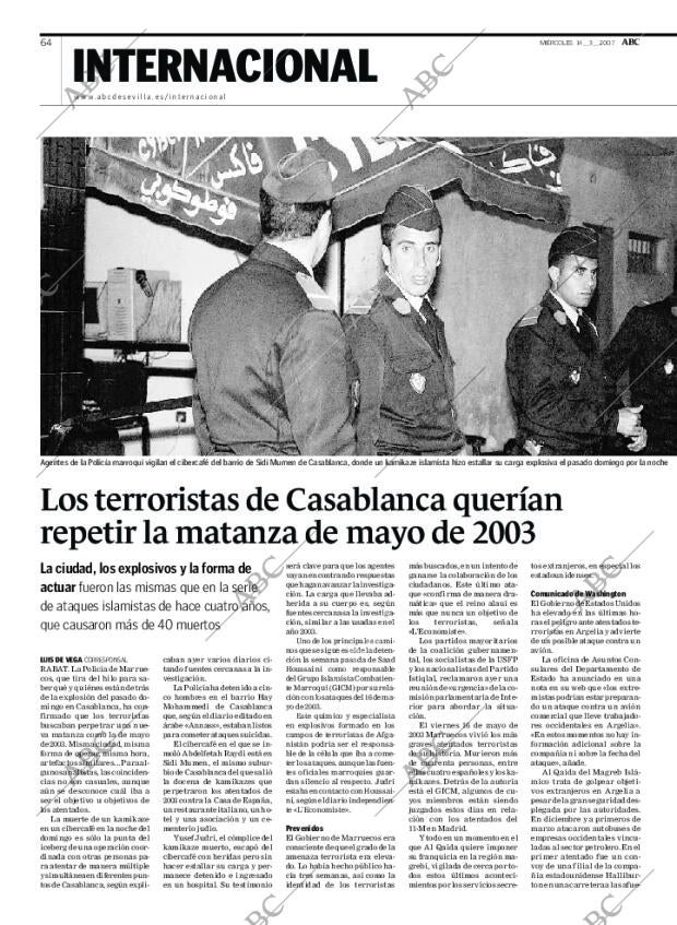 ABC SEVILLA 14-03-2007 página 64