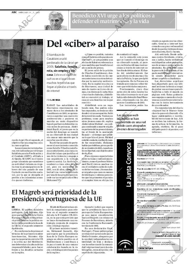 ABC SEVILLA 14-03-2007 página 65