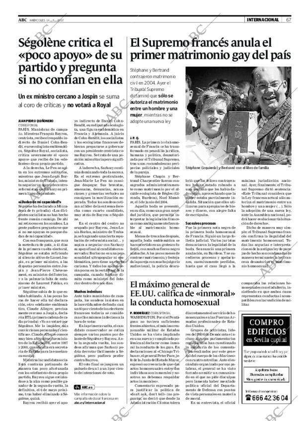 ABC SEVILLA 14-03-2007 página 67