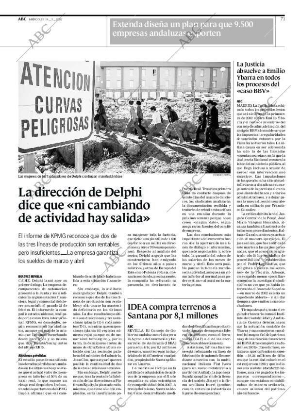 ABC SEVILLA 14-03-2007 página 71