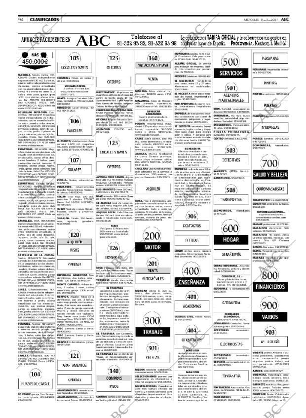 ABC SEVILLA 14-03-2007 página 94