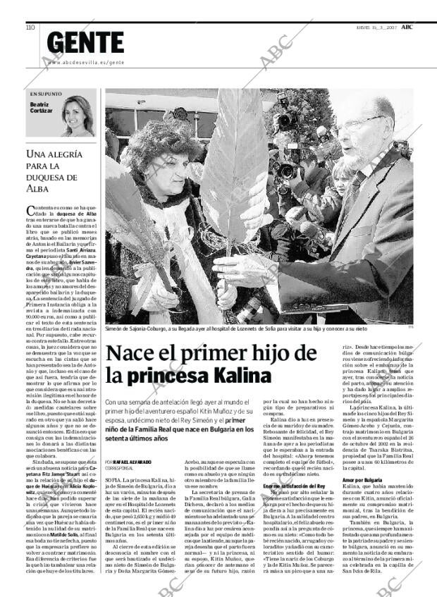ABC SEVILLA 15-03-2007 página 110