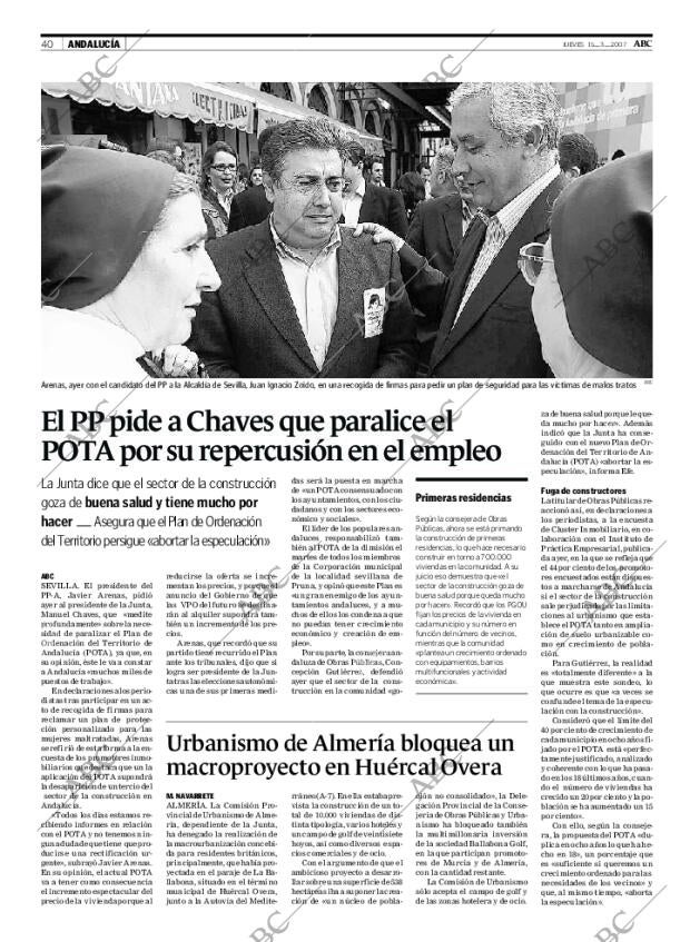 ABC SEVILLA 15-03-2007 página 40