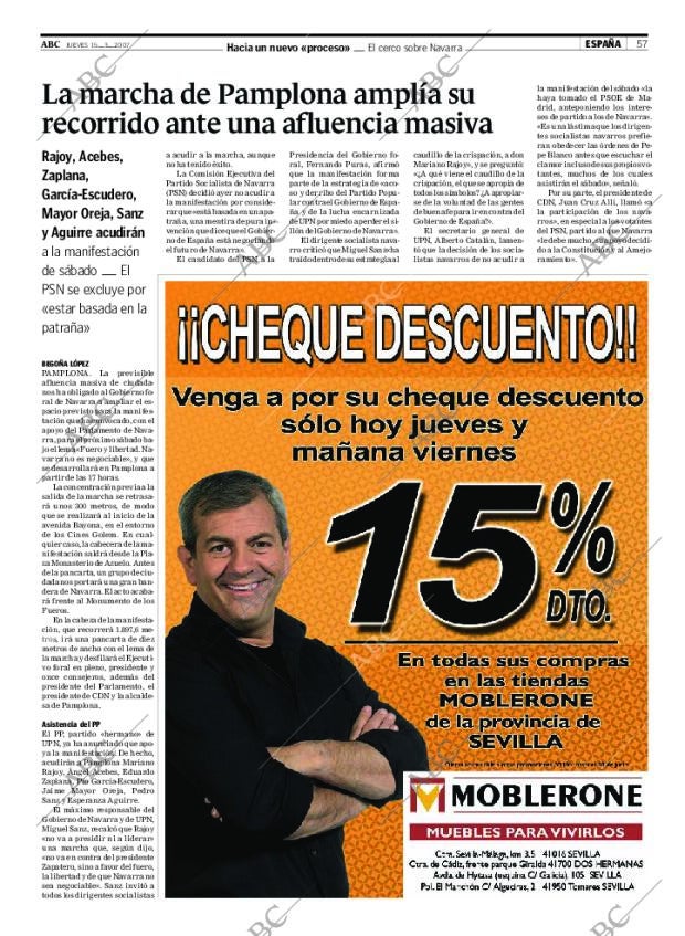 ABC SEVILLA 15-03-2007 página 57
