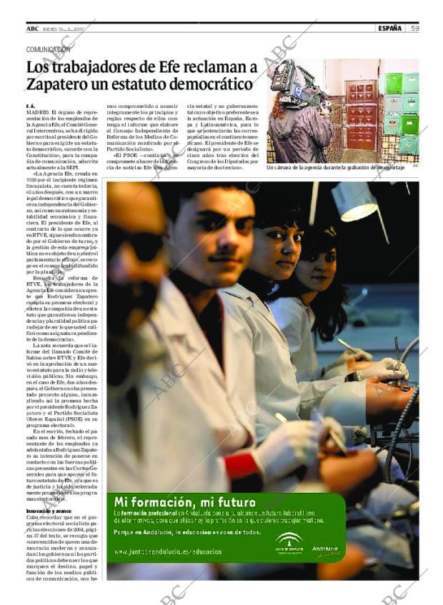 ABC SEVILLA 15-03-2007 página 59