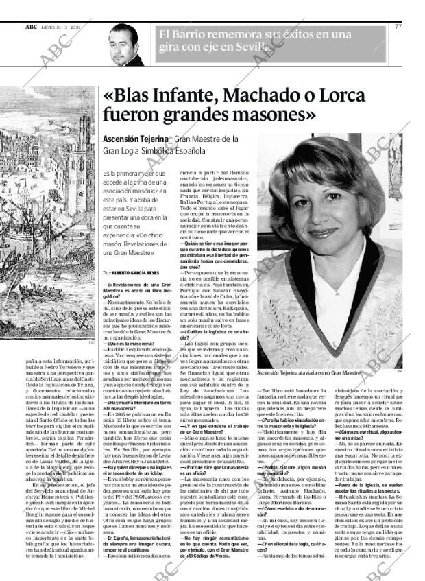 ABC SEVILLA 15-03-2007 página 77