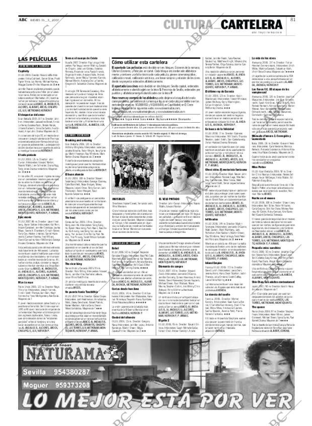 ABC SEVILLA 15-03-2007 página 81