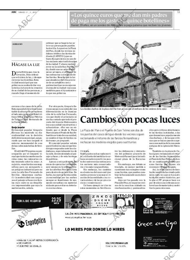 ABC SEVILLA 17-03-2007 página 11