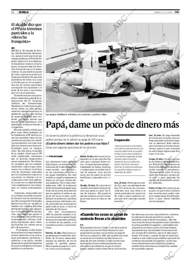 ABC SEVILLA 17-03-2007 página 14