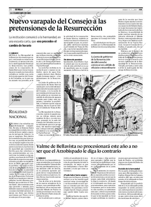 ABC SEVILLA 17-03-2007 página 20