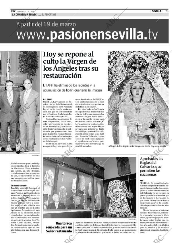 ABC SEVILLA 17-03-2007 página 23
