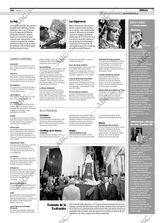 ABC SEVILLA 17-03-2007 página 25
