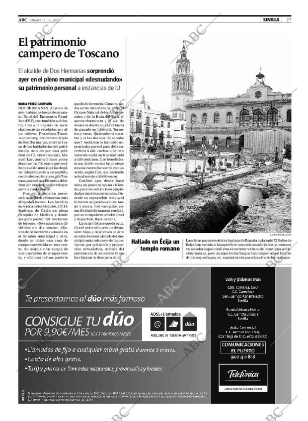 ABC SEVILLA 17-03-2007 página 27