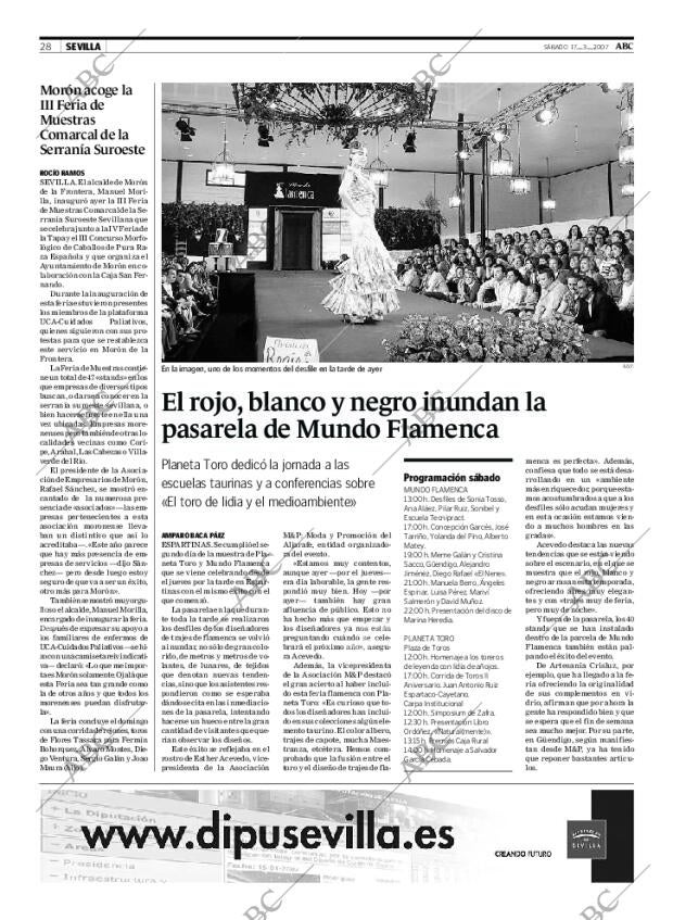 ABC SEVILLA 17-03-2007 página 28