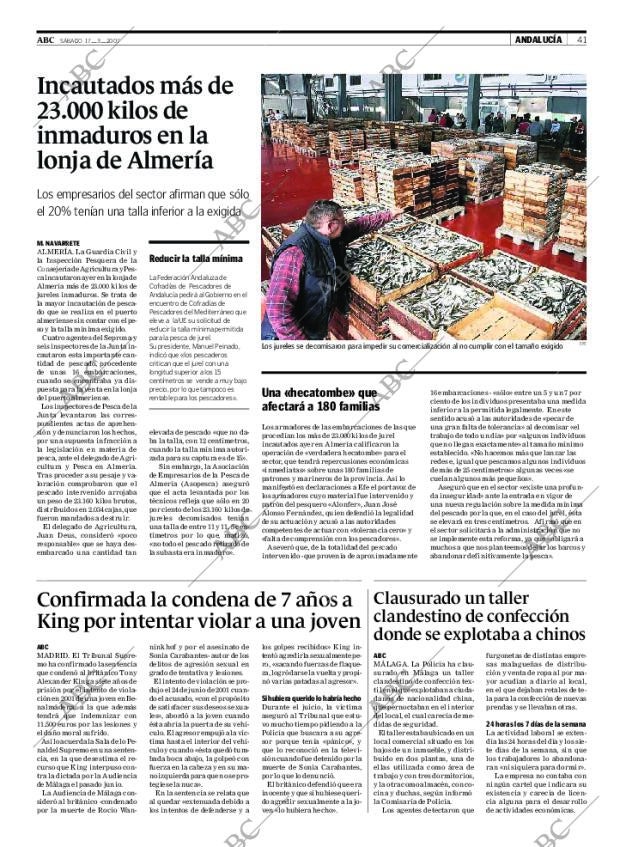 ABC SEVILLA 17-03-2007 página 41