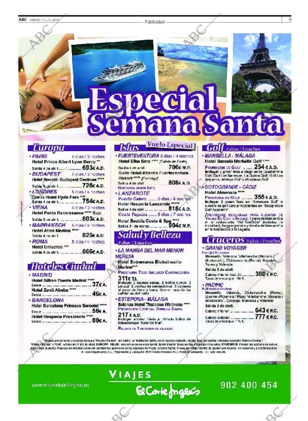 ABC SEVILLA 17-03-2007 página 9