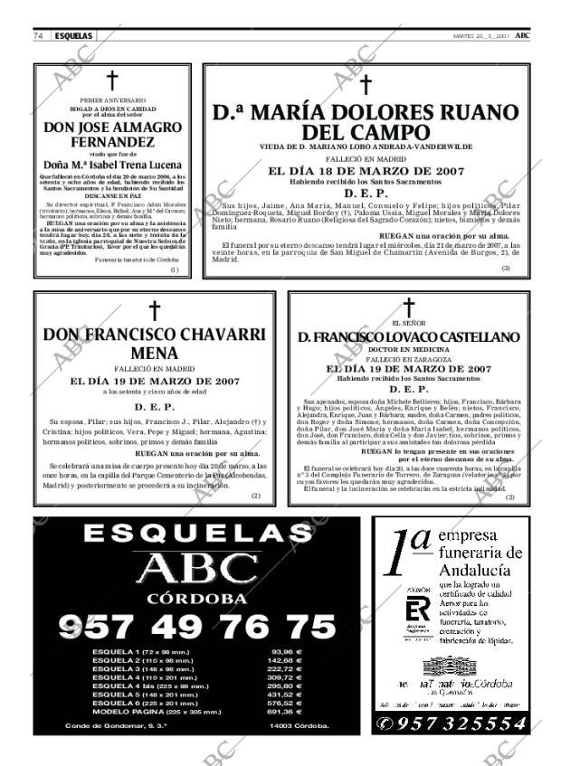 ABC CORDOBA 20-03-2007 página 74