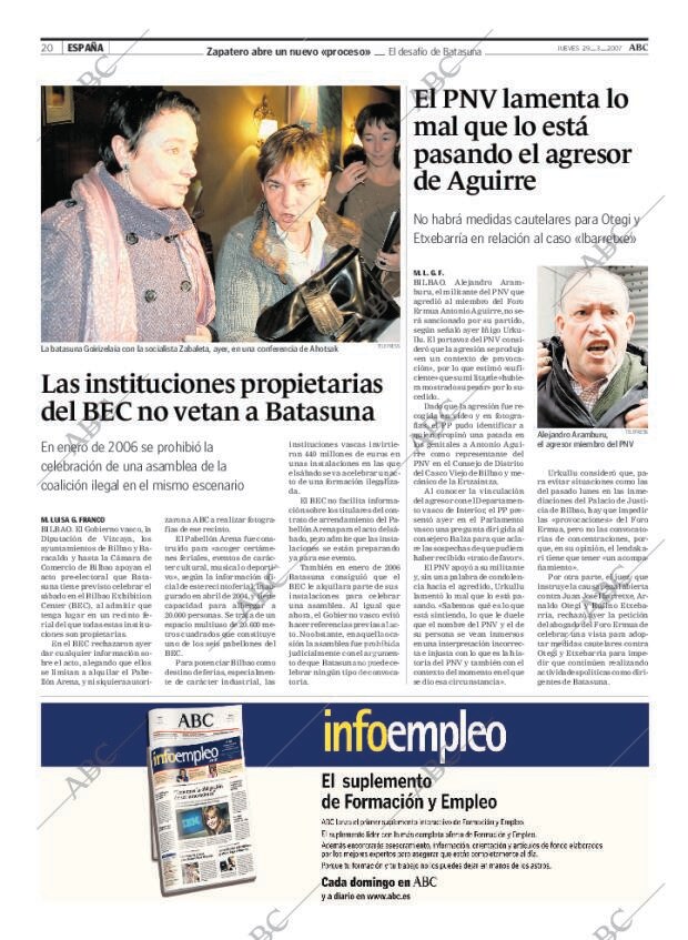 ABC MADRID 29-03-2007 página 20