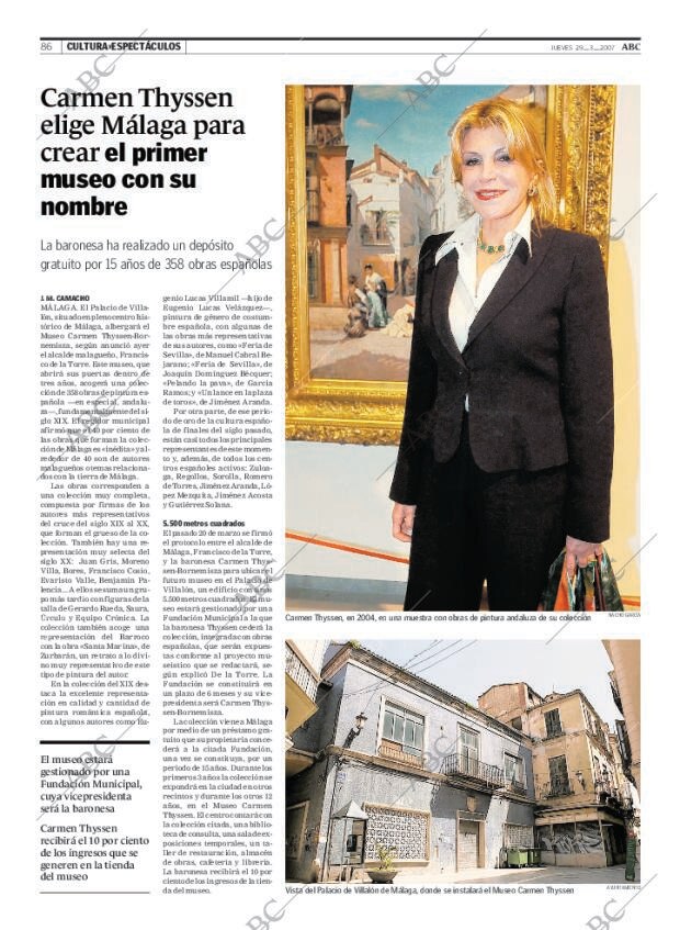 ABC MADRID 29-03-2007 página 86