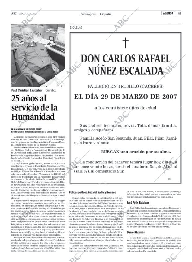 ABC MADRID 31-03-2007 página 77