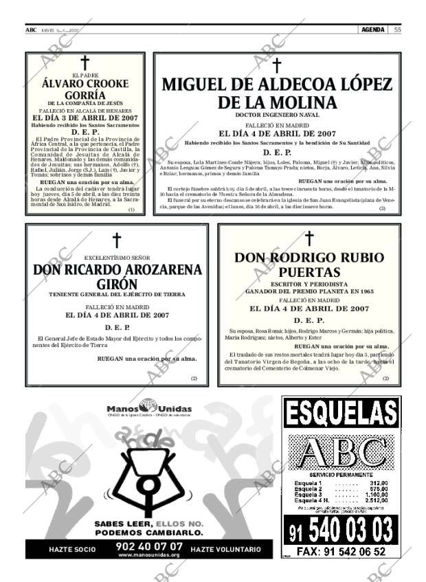 ABC MADRID 05-04-2007 página 55