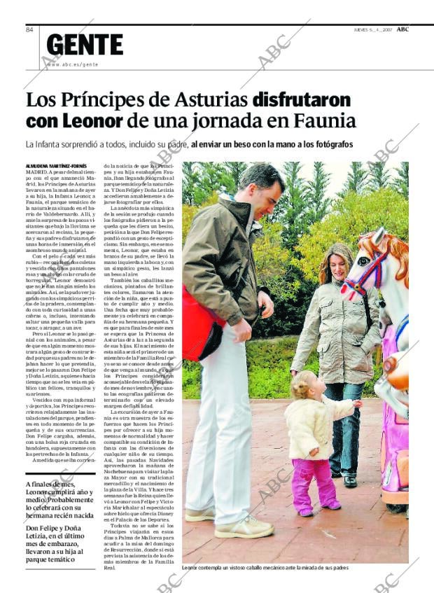 ABC MADRID 05-04-2007 página 84