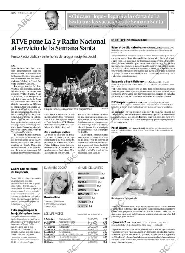 ABC MADRID 05-04-2007 página 89