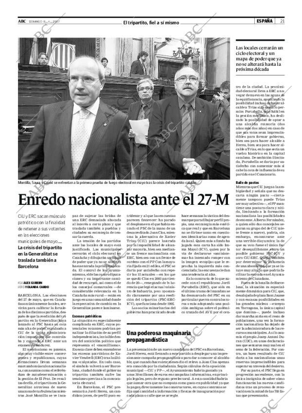 ABC MADRID 08-04-2007 página 21