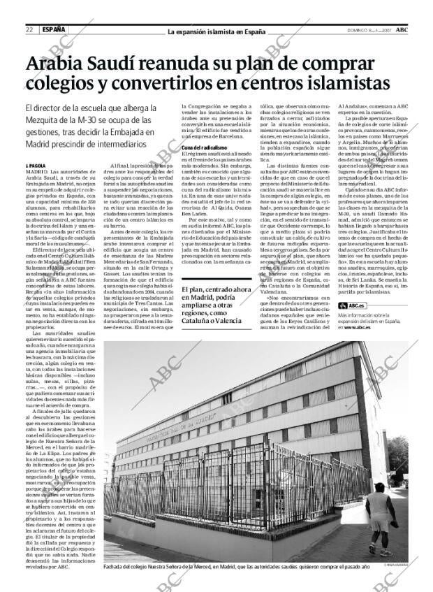 ABC MADRID 08-04-2007 página 22