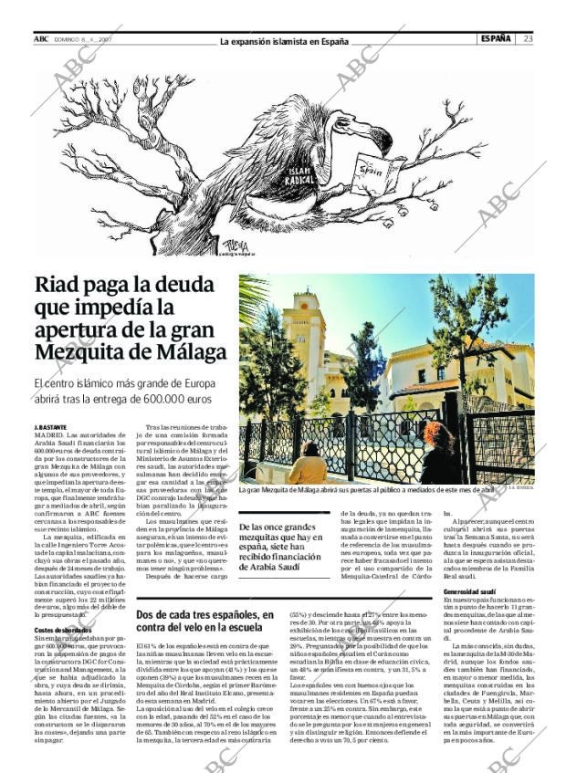 ABC MADRID 08-04-2007 página 23