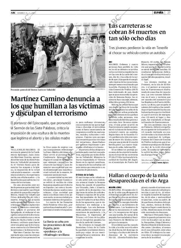 ABC MADRID 08-04-2007 página 27