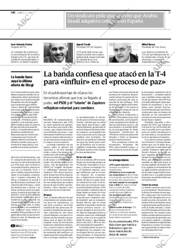 ABC MADRID 09-04-2007 página 11
