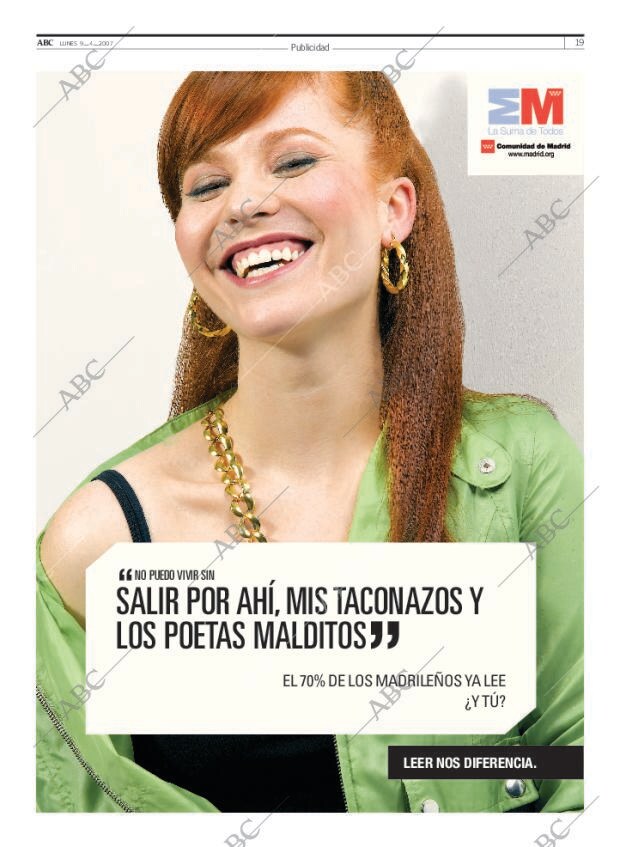 ABC MADRID 09-04-2007 página 19