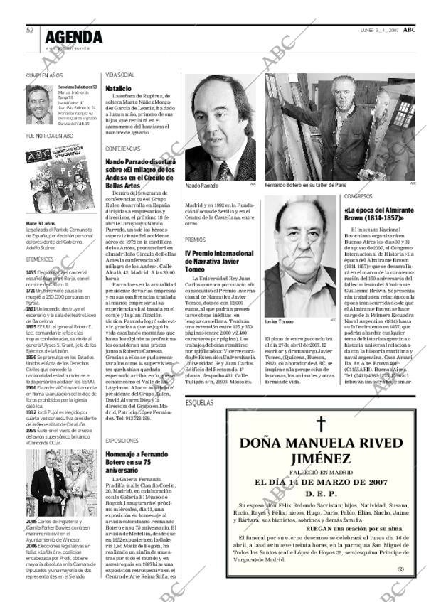 ABC MADRID 09-04-2007 página 52
