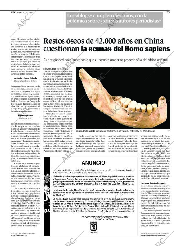 ABC MADRID 09-04-2007 página 75