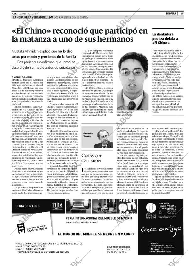 ABC MADRID 10-04-2007 página 15
