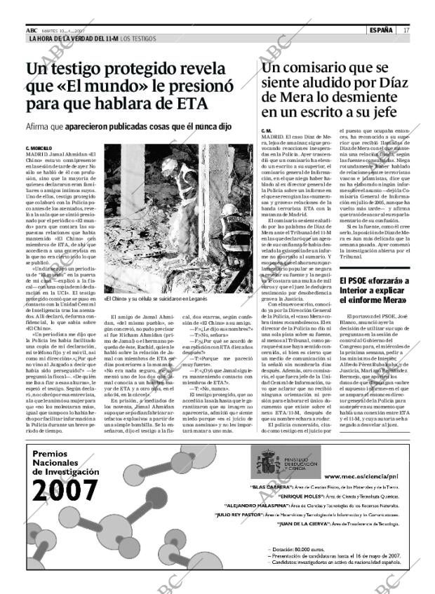 ABC MADRID 10-04-2007 página 17