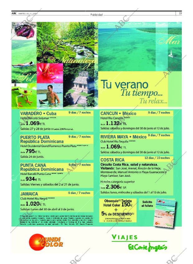 ABC MADRID 10-04-2007 página 19