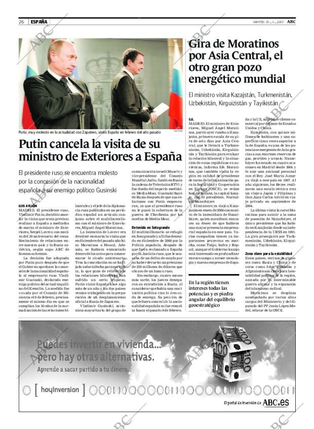 ABC MADRID 10-04-2007 página 26