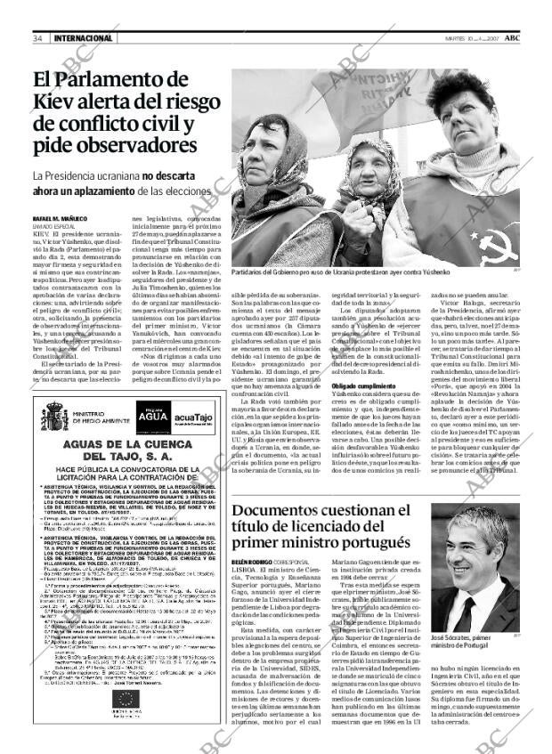 ABC MADRID 10-04-2007 página 34