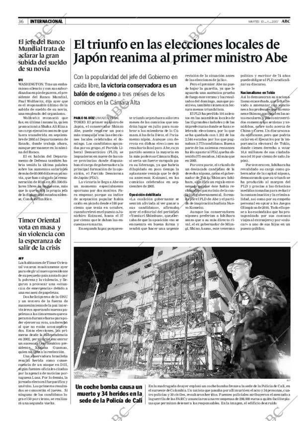 ABC MADRID 10-04-2007 página 36