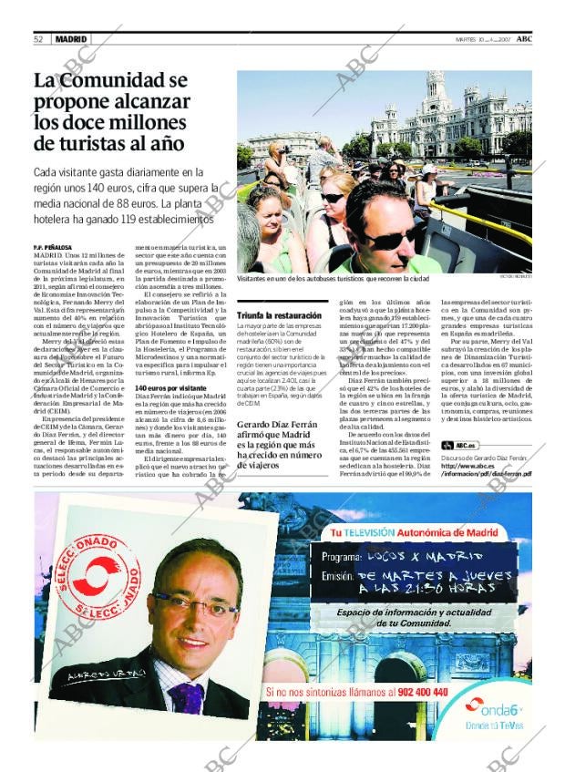 ABC MADRID 10-04-2007 página 52